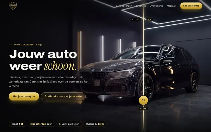 Website for Dennis Car Care